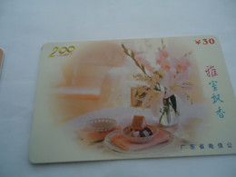 CHINA USED PHONECARDS  PAINTINGS - China