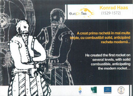 Postcard Konrad Haas Inventor - Personnages Historiques