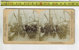 162 - STEREOGRAPH  - UNDERWWD - 1482 DECK VIEW STEAMER MOSEL - Visionneuses Stéréoscopiques