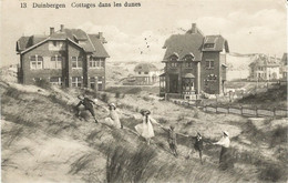 DUINBERGEN - Cottages Dans Les Dunes - Oblitération De 1911 - Ingelmunster