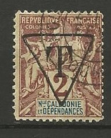 NOUVELLE CALEDONIE TAXE  N° 1A Faux De FOURNIER OBL - Segnatasse