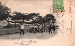 Nouvelle Calédonie - Canaques De Nouméa (Kanak) Cérémonies Du Cinquantenaire Calédonien En 1903 - Nieuw-Caledonië