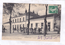 CPA :  14 X 9  -  MONTBELIARD.  -  La  Gare - Montbéliard