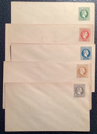 Österreich-Ungarn 1867 Satz Ganzsachen Umschläge (Austria-Hungary  Postal Stationery Autriche Hongrie Entier Postal - Sonstige & Ohne Zuordnung