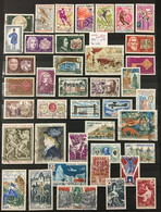 1968 (°) Oblitérés Année Complète 1968  YT 1542 A 1581 40 Timbres (16 Euros) France – Jpar - 1960-1969