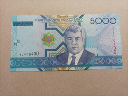 Billete De TURKMENISTAN, De 5000 MANAT, Año 2005, UNC - Turkmenistán