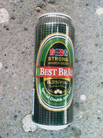 Lattina Italia - Birra Best Brau Strong - 50 Cl - ( Vuota ) - Blikken