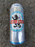 Lattina Italia - Birra Best Brau Leggera - 50 Cl - ( Vuota ) - Blikken