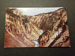 CP ETATS-UNIS (V1503) GRAND CANYON OF THE YELLOWSTONE (2 Vues) - Other & Unclassified