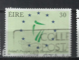 EIRE IRELAND IRLANDA 1990 PRESIDENCY OF THE EUROPEAN COMMUNITIES 30p USED USATO OBLITERE' - Used Stamps