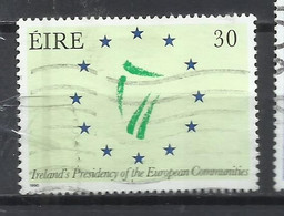 EIRE IRELAND IRLANDA 1990 PRESIDENCY OF THE EUROPEAN COMMUNITIES 30p USED USATO OBLITERE' - Used Stamps