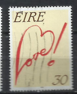 EIRE IRELAND IRLANDA 1990 LOVE ISSUE 30p USED USATO OBLITERE' - Used Stamps