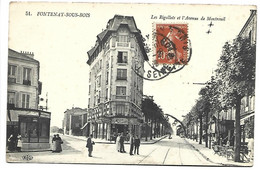 FONTENAY SOUS BOIS - Les Rigollots Et L'avenue De Montreuil - Fontenay Sous Bois