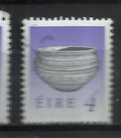 EIRE IRELAND IRLANDA 1990 ART TREASURES DUNAMASE FOOD VESSEL 4p USED USATO OBLITERE' - Used Stamps