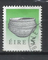 EIRE IRELAND IRLANDA 1990 ART TREASURES DUNAMASE FOOD VESSEL 5p USED USATO OBLITERE' - Used Stamps