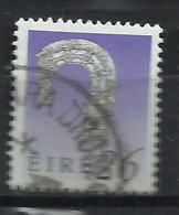 EIRE IRELAND IRLANDA 1990 ART TREASURES LISMORE CROSIER 26p USED USATO OBLITERE' - Used Stamps