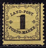 Stamp Baden 1862 1kr Mint Lot55 - Nuevos