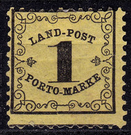 Stamp Baden 1862 1kr Mint Lot55 - Neufs