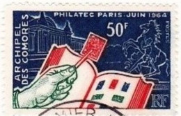 COMORES - Exposition Philatélique Internationale-Philatec 1964 - Used Stamps