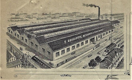 1927 ENTETE MANUFACTURE DE RESSORTS T.GUILLOTTE Villeurbanne Près Lyon Rhone Pour Lyon - 1900 – 1949