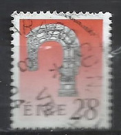 EIRE IRELAND IRLANDA 1990 1995 ART TREASURES LISMORE CROSIER 28p USED USATO OBLITERE' - Used Stamps