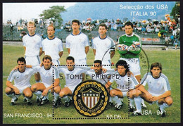 S. Tomé E Principe, Selecsao Dos USA Italia '90 - 1990 – Italie