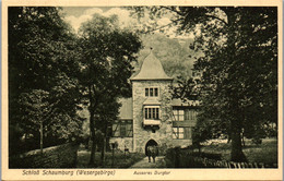 41457 - Deutschland - Schloß Schaumburg , Wesergebirge , Ausseres Burgtor - Nicht Gelaufen - Schaumburg