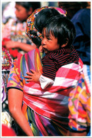 (1 N 53) Guatemala - Women & Child (posted To France / With 2 Stamps Placed Above Each Other?) - Guatemala