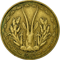 Monnaie, West African States, 5 Francs, 1969, Paris, TTB - Côte-d'Ivoire