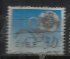 EIRE IRELAND IRLANDA 1990 1995 ART TREASURES ENAMEL LATCHET BROOCH 30p USED USATO OBLITERE' - Used Stamps