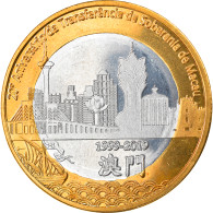 Monnaie, CABINDA, Macao Sovereignty, 20 Macutas, 2019, SPL, Bi-Metallic - Angola