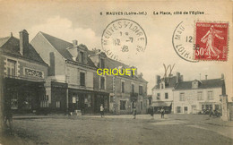 44 Mauves, La Place, Côté De L'Eglise - Mauves-sur-Loire