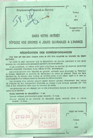 Ema Camp De Guichet - Bernay - Sur Ordre De Réexpédition Définitif - 1969 Montgeron – Carta Bianca – Frama/Satas