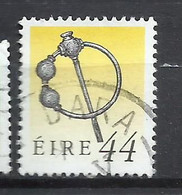 EIRE IRELAND IRLANDA 1990 1995 ART TREASURES SILVER THISTLE BROOCH 44p USED USATO OBLITERE' - Used Stamps