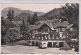 CPA-D24-LES PACCOTS à CHATEL ST. DENIS-HOTEL DENT. DE LYS-2 Cv.fourgon - Châtel-Saint-Denis