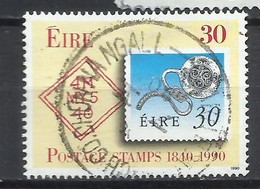 EIRE IRELAND IRLANDA 1990 PENNY BLACH 150 ANNIVERSARY 30p USED USATO OBLITERE' - Used Stamps