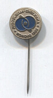 Table Tennis Tischtennis Ping Pong - Yugoslavia Vs England Borovo 1985. Vintage Pin Badge Abzeichen - Tennis De Table