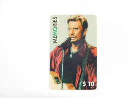 Télécarte Prépayée , Prepaid , Musique , Johnny Hallyday , Setcall , état Neuf - Musique