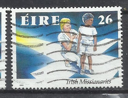 EIRE IRELAND IRLANDA 1990 IRISH MISSIONARIES 26p USED USATO OBLITERE' - Used Stamps