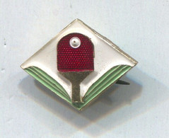 Table Tennis Tischtennis Ping Pong - China Federation Association, Vintage Pin  Badge Abzeichen - Tischtennis