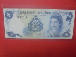 CAYMAN 1$ 1974/85 PREFIX A/6 Circuler (B.28) - Autres & Non Classés