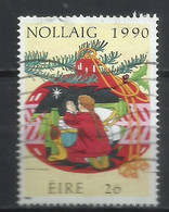 EIRE IRELAND IRLANDA 1990 CHRISTMAS CHILD PRAYNG NOLLAIG NATALE NOEL WEIHNACHTEN NAVIDAD 26p USED USATO OBLITERE' - Used Stamps