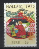 EIRE IRELAND IRLANDA 1990 CHRISTMAS CHILD PRAYNG NOLLAIG NATALE NOEL WEIHNACHTEN NAVIDAD 26p USED USATO OBLITERE' - Used Stamps