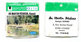 Matériel De Pêche / Collection Thème Pêche / Ancien Sachet D'hameçons N° 13 / Marque : Au Martin Pêcheur à Cusset 03 - Fishing