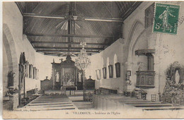 28 VILLEMEUX  Intérieur De L'Eglise - Villemeux-sur-Eure