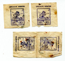 Matériel De Pêche / Collection Thème Pêche / Anciens Sachets D'hameçons / Marque : Kostos - Pêche