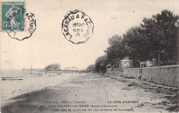 CPA - FRANCE - 33 - TAUSSAT LES BAINS - Un Coin De La Plage Et Les Bateaux De Plaisance - Autres & Non Classés