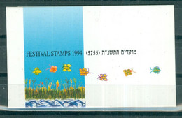 ISRAËL - N°C1255** MNH LUXE SCAN DU VERSO. Carnet De 8 S.25 Contenant Une Bande Verticale De 6 Timbres.. - Markenheftchen