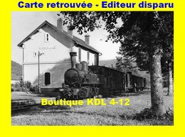 BVA 653-02 - Train MV - Loco 020+020 T N° 103 En Gare - ARGENTAT - Corrèze - POC - Argentat
