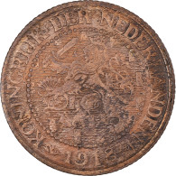 Monnaie, Pays-Bas, 2-1/2 Cent, 1918 - 2.5 Centavos